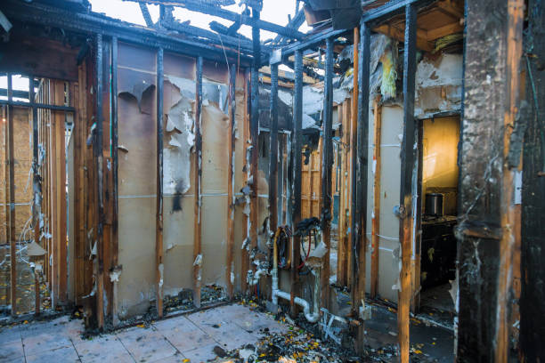 Professional Emergency Fire Cleanup technician working in Rosedale, MD